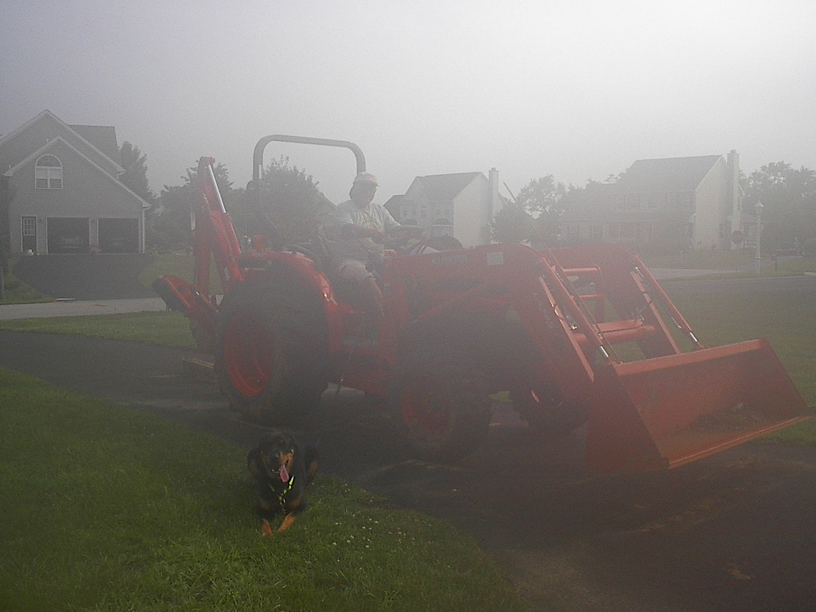 Man and his Bulldozer Man & His Bulldozer