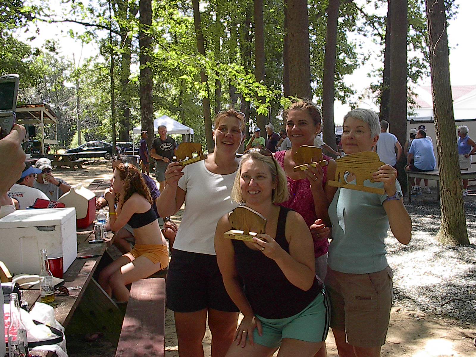 Winners ham it up!! Winners ham it up!!