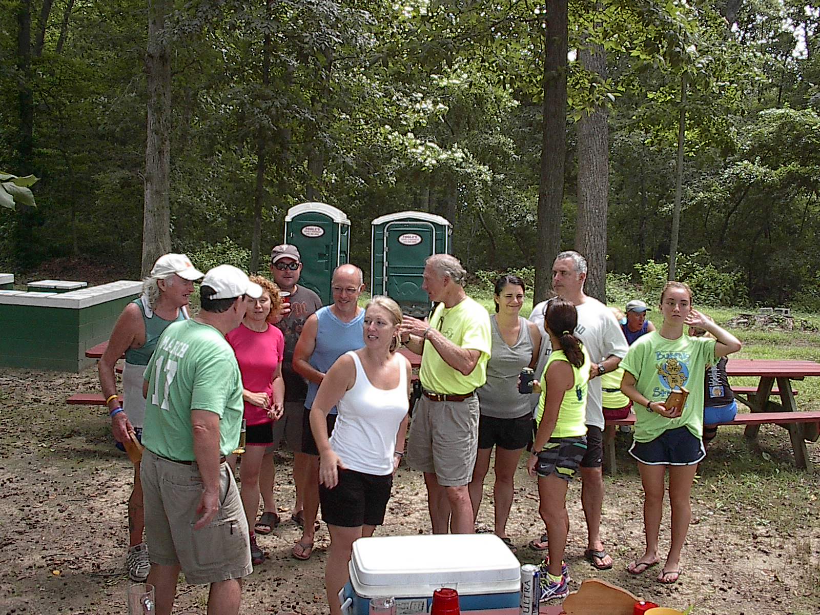 Group Prepares for Shot Group Prepares for Shot